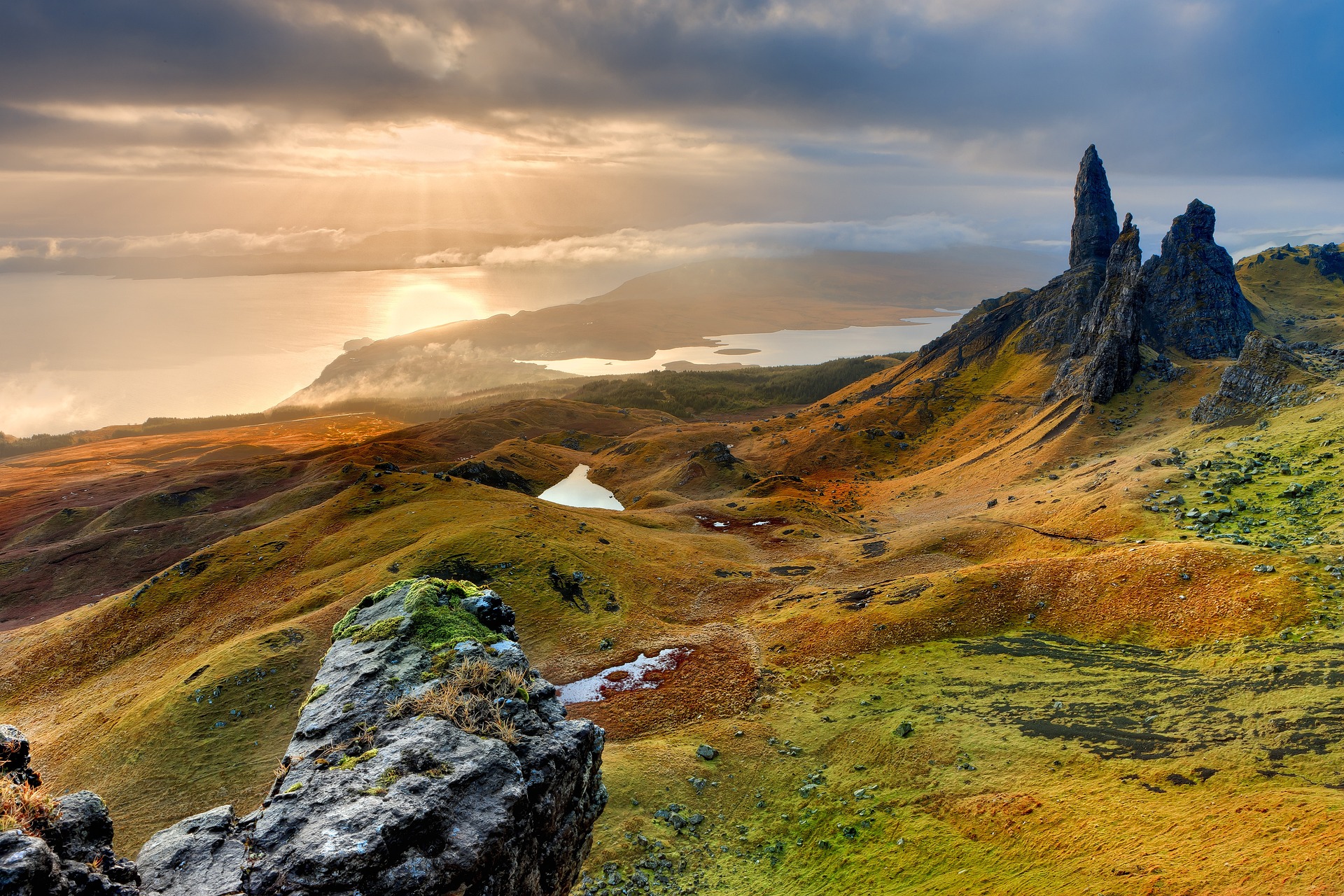 Old Man of Storr, on the Isle of Skye